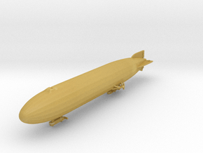 Zeppelin P-Type of WW1 1:1250 and 1200 scale in Tan Fine Detail Plastic: 1:1200