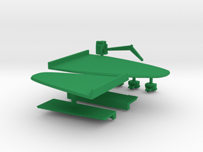 1/700 HMS Victorious Fittings (1964) in Green Smooth Versatile Plastic