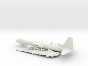 Convair B-36 Peacemaker in White Natural Versatile Plastic: 6mm