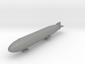 Zeppelin Q-Type 1:1250 and 1200 scale in Gray PA12: 1:1200