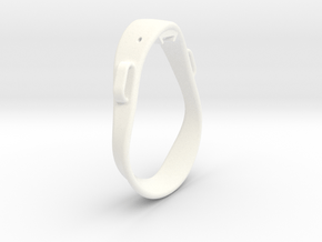 X3s ring 5.5" x 4.58" 100mm eq. in White Smooth Versatile Plastic