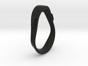 X3s ring 5.5" x 4.58" 100mm eq. in Black Smooth Versatile Plastic