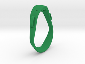 X3s ring 5.5" x 4.58" 100mm eq. in Green Smooth Versatile Plastic