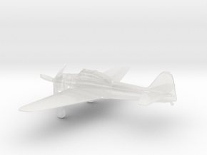Mitsubishi A6M Zero in Clear Ultra Fine Detail Plastic: 6mm