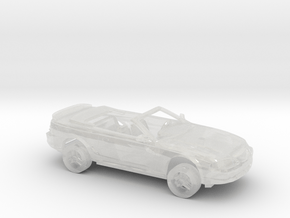 1/87 1994-98 Ford Mustang Open Convertible Kit in Clear Ultra Fine Detail Plastic