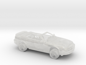 1/160 1994-98 Ford Mustang Open Convertible Kit in Clear Ultra Fine Detail Plastic