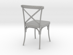 Miniature Industrial Dining Chair in Aluminum
