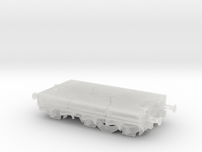 N Unterwagen für 10t-Kran Wyhlen (Fleischmann in Clear Ultra Fine Detail Plastic