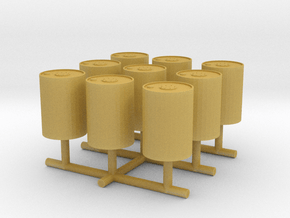 1/96 300lb Depth Charges Mark 6 Set in Tan Fine Detail Plastic