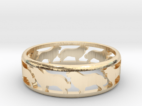 Leonberger ring  in 9K Yellow Gold : 10 / 61.5