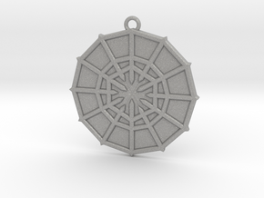 Rejection Emblem 04 Medallion (Sacred Geometry) in Aluminum