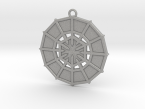 Rejection Emblem 06 Medallion (Sacred Geometry) in Aluminum