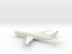 Airbus A340-300 in White Natural Versatile Plastic: 1:700