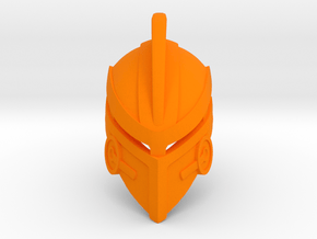 Champion Toa Gaaki Mask in Orange Smooth Versatile Plastic