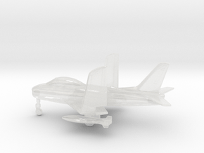 North American FJ-3M Fury (folded wings) in Clear Ultra Fine Detail Plastic: 6mm