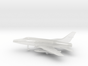 North American F-100C Super Sabre in Clear Ultra Fine Detail Plastic: 6mm