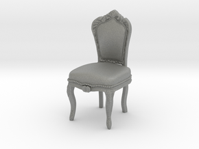 Barroque Chair 01. 1:24 Scale in Gray PA12