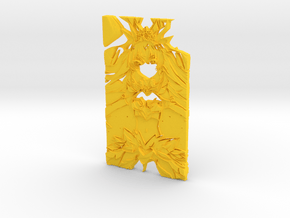 Kalina Lakkari Kawieshan Warriors 3D Print in Yellow Processed Versatile Plastic