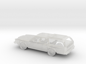 1/87 Mercury Grand Marquis Wagon Kit in Clear Ultra Fine Detail Plastic