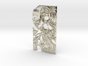 Sato Mika Kawieshan Warriors 3D Print in 14k White Gold
