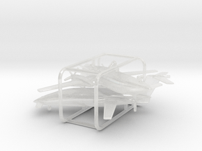 Piaggio P.180 Avanti in Clear Ultra Fine Detail Plastic: 1:350
