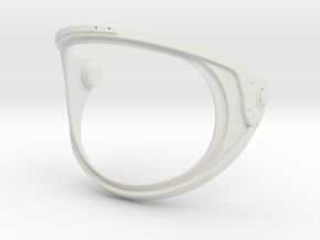 Mercury Helmet Visor 1/6 in White Natural Versatile Plastic