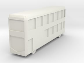 T gauge Scale 1.450 Bus Olimpic Class in White Natural Versatile Plastic
