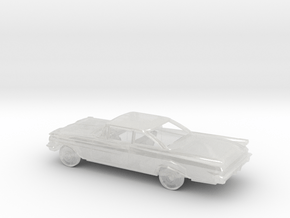 1/160 1959 Oldsmobile 88 Coupe Kit in Clear Ultra Fine Detail Plastic