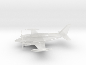 Piper PA-31T1 Cheyenne in Clear Ultra Fine Detail Plastic: 6mm