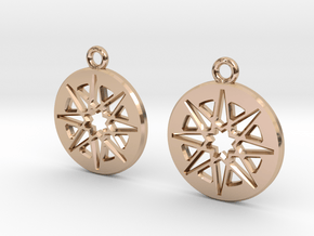 Compass in 9K Rose Gold 