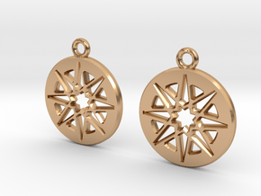 Compass in Polished Bronze