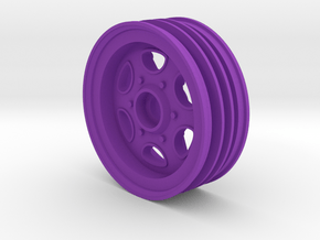 Front Wheel for 2WD RC Buggies like FX10 & Hornet in Purple Smooth Versatile Plastic