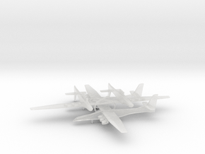 Scaled Composites 351 Stratolaunch in Clear Ultra Fine Detail Plastic: 1:1250