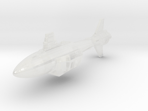 DY-500 Class (Copernicus Type) 1/2500 Attack Wing in Clear Ultra Fine Detail Plastic