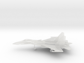 Sukhoi Su-33 Flanker-D in Clear Ultra Fine Detail Plastic: 6mm