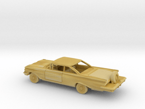 1/87 1959 Oldsmobile 88 Coupe Continental  Kit in Tan Fine Detail Plastic