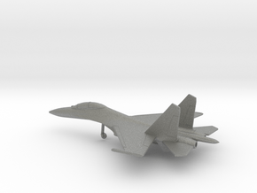Sukhoi Su-30 Flanker-C in Gray PA12: 6mm