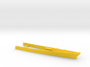1/600 USS Pensacola (1939) Bow Waterline in Yellow Smooth Versatile Plastic