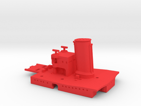 1/600 USS Pensacola (1939) Rear Superstructure in Red Smooth Versatile Plastic