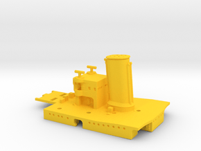 1/600 USS Pensacola (1939) Rear Superstructure in Yellow Smooth Versatile Plastic