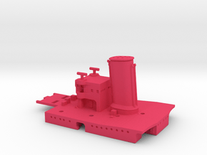 1/600 USS Pensacola (1939) Rear Superstructure in Pink Smooth Versatile Plastic