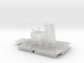 1/600 USS Pensacola (1939) Rear Superstructure in Clear Ultra Fine Detail Plastic