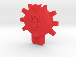Planet X Autobot Cyber Planet Key in Red Processed Versatile Plastic: Medium