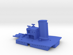 1/700 USS Pensacola (1939) Rear Superstructure in Blue Smooth Versatile Plastic