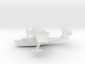Supermarine Type 381 Seagull in Clear Ultra Fine Detail Plastic: 6mm