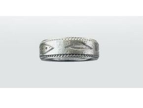 Karnak Ring Size 7 in Natural Silver