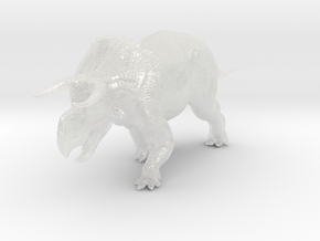 Nasutoceratops 1:72 / 1:35 / 1:18 in Clear Ultra Fine Detail Plastic: 1:18