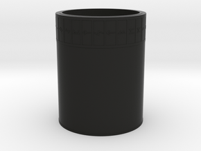 Runes Cup in Black Smooth Versatile Plastic
