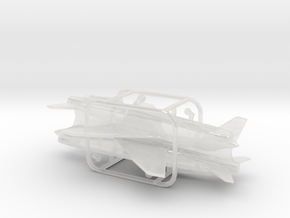 Vought F-8 Crusader in Clear Ultra Fine Detail Plastic: 1:350