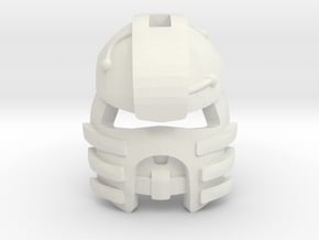 Noble Mask of Emulation in White Natural Versatile Plastic